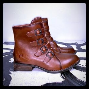 Born Cardi Ankle Bootie With Buckles - 6